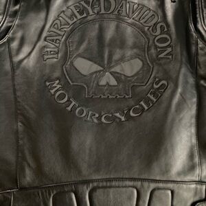 Men’s Harley Davidson men’s leather riding jacket